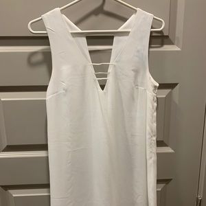 White Shift Dress